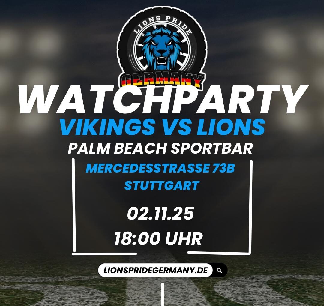 Watchparty | Lions vs. Vikings